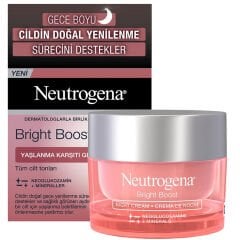 Neutrogena Bright Boost Yaşlan ma Karşıtı Gece Kremi 50 ml
