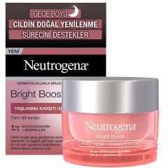Neutrogena Bright Boost Yaşlan ma Karşıtı Gece Kremi 50 ml