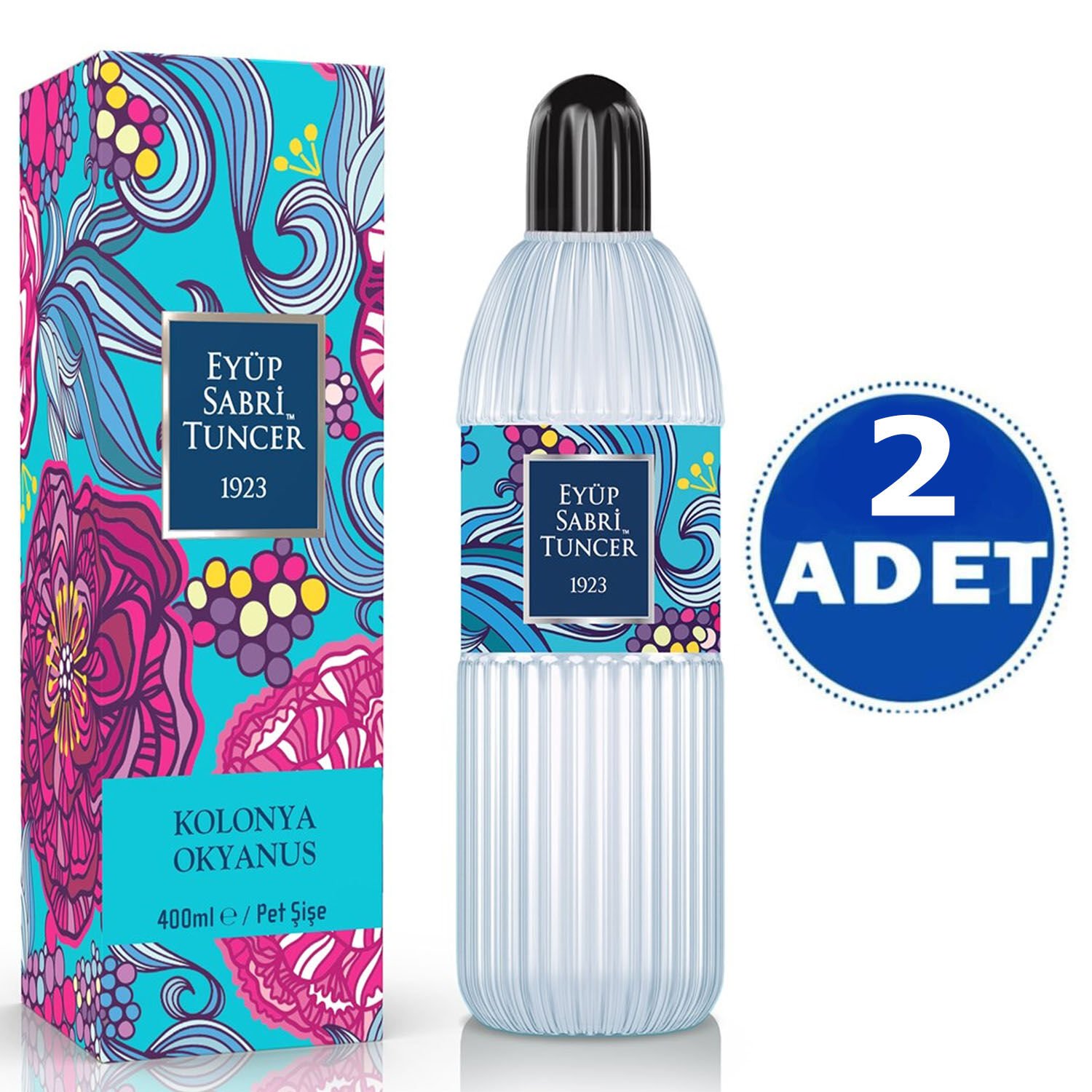 Eyüp Sabri Tuncer Okyanus Kolonyası Pet Şişe 400 ml 2 ADET