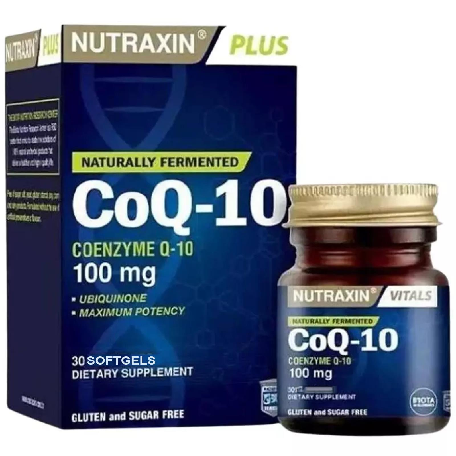 Nutraxin Koenzim Q10 30 Kapsül