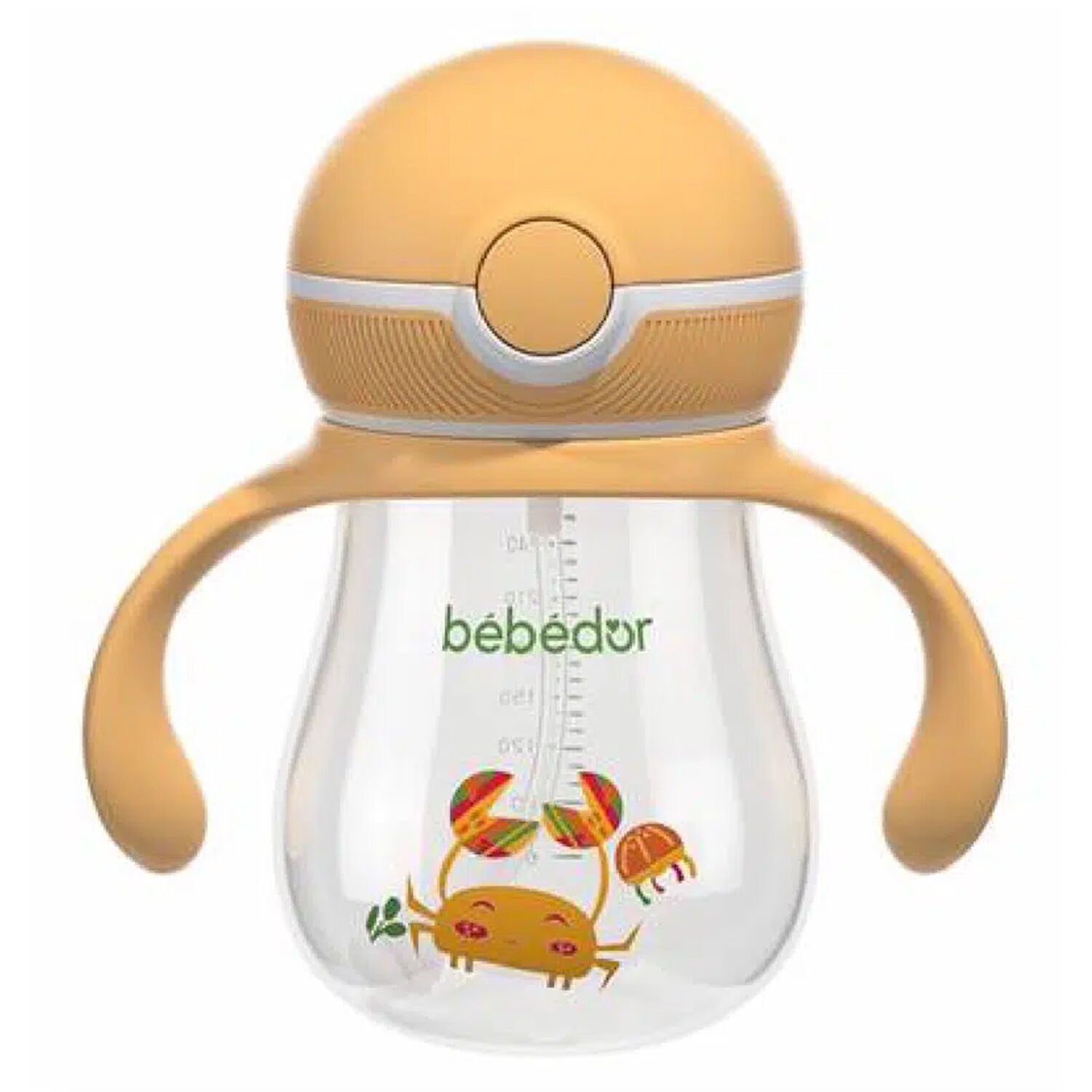 Bebedor Pipetli Bas Aç Kulplu Alıştırma Bardağı 260 ml