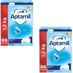 Aptamil 1 Bebek Sütü 1200 gr 2 ADET
