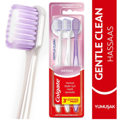 Colgate Gentle Clean 2+1 Diş Fırçası Hassas Yumuşak