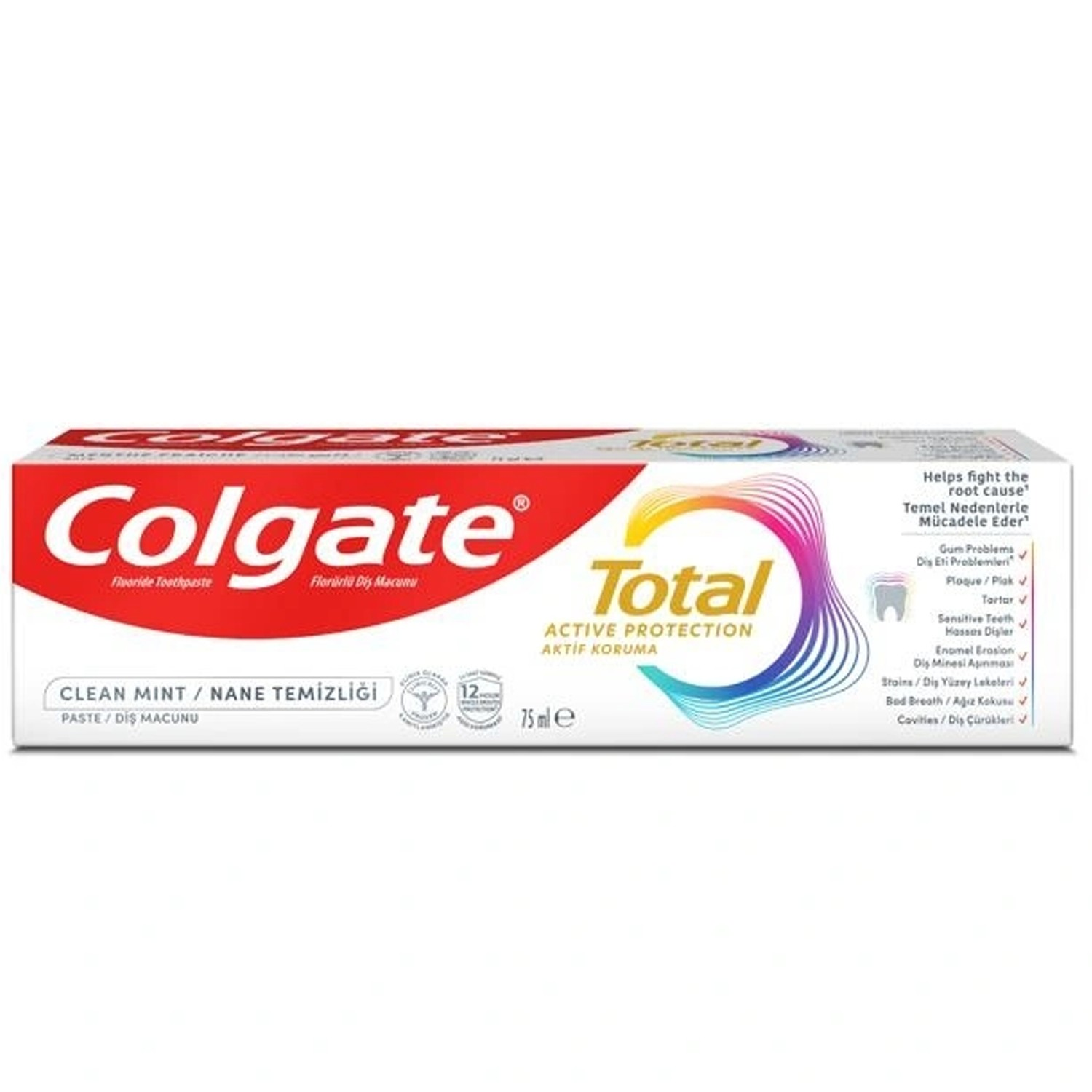 Colgate Total Gelişmiş Nane Temizliği Diş Macunu 75 ml
