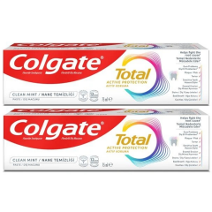 Colgate Total Gelişmiş Nane Temizliği Diş Macunu 75 ml 2 ADET