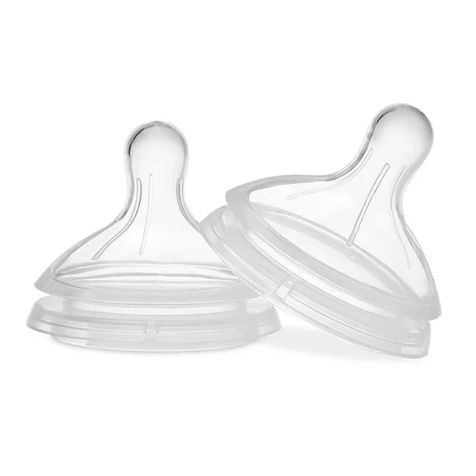 Wee Baby Natural 2 li Biberon Emziği Yoğun Akış No 3