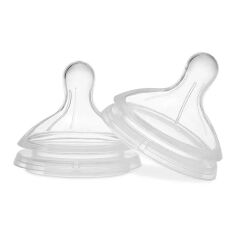 Wee Baby Natural 2 li Biberon Emziği Yoğun Akış No 3