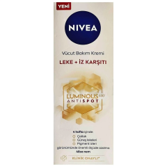 Nivea Luminous Leke ve İz Karşıtı Nemlendirici Vücut Bakım Kremi 200 ml