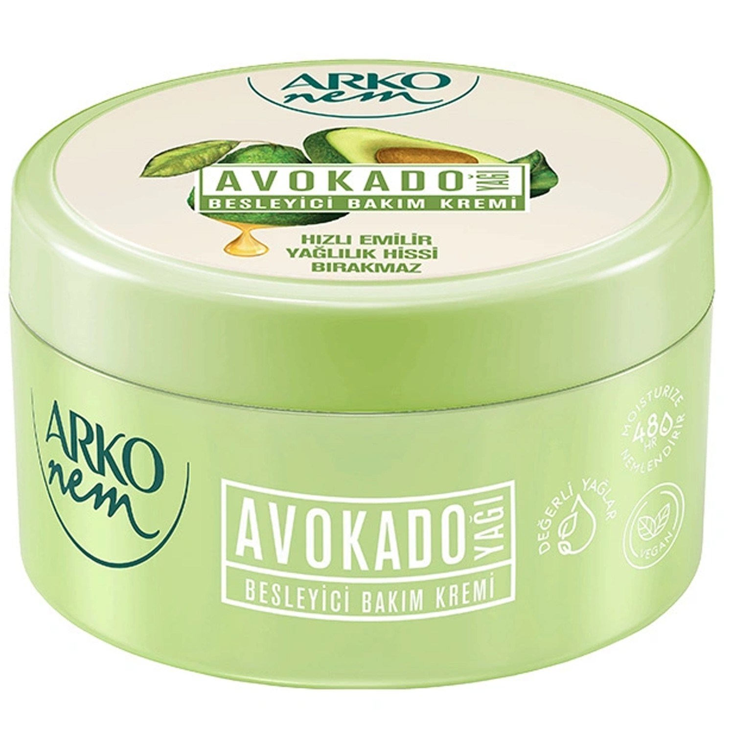Arko Nem Değerli Yağlar Avokado Krem 250 ml