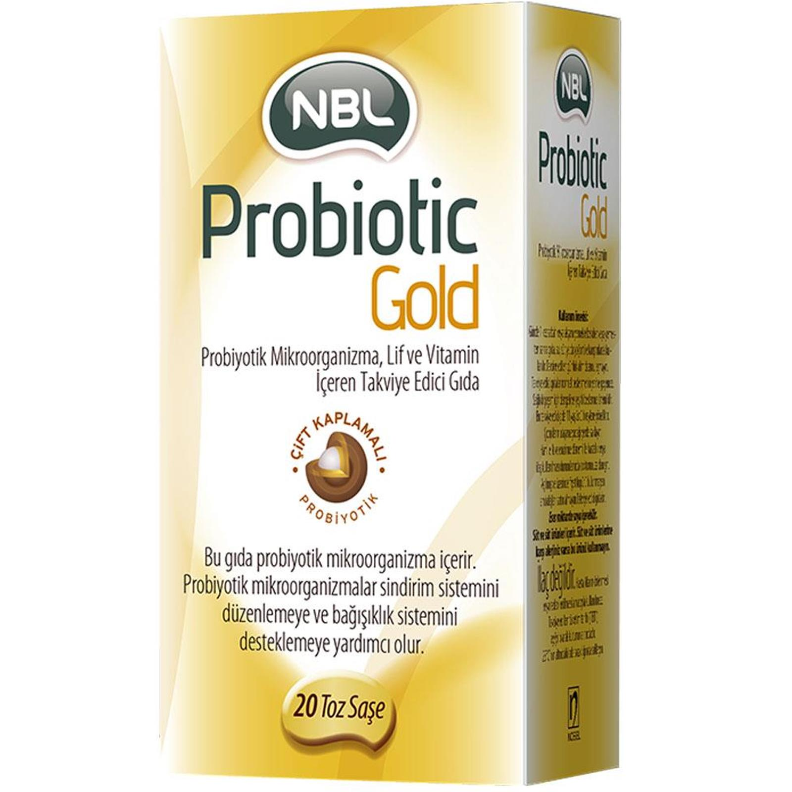 Nbl Probiotic Gold 20 Saşe