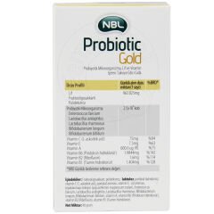 Nbl Probiotic Gold 20 Saşe