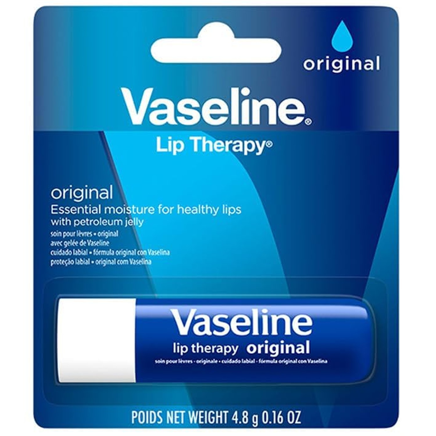 Vaseline Lip Therapy Dudak Bakım Kremi Original 4.8 gr