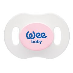 Wee Baby Kapaklı Gece Emziği No 1 0-6 Ay Pembe