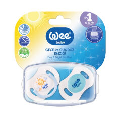 Wee Baby 152 Gece Ve Gündüz No 1 0-6 Ay 2 li Emzik