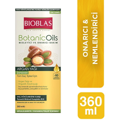 Bioblas Botanic Oils Argan Yağlı Şampuan 360 ml 2 ADET