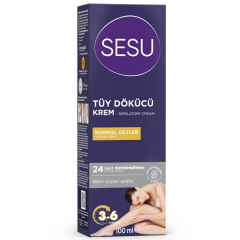 Sesu Tüy Dökücü Krem Normal Ciltler 100 ml