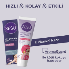Sesu Tüy Dökücü Krem Hassas Ciltler 100 ml