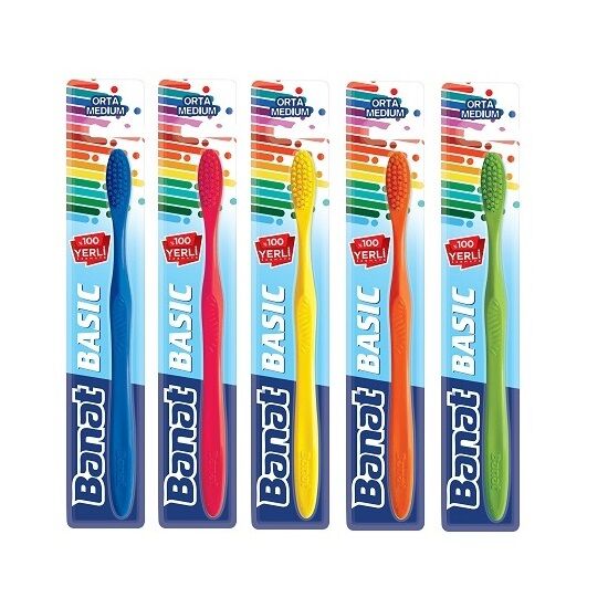 Banat Basic Orta Sert Diş Fırçası