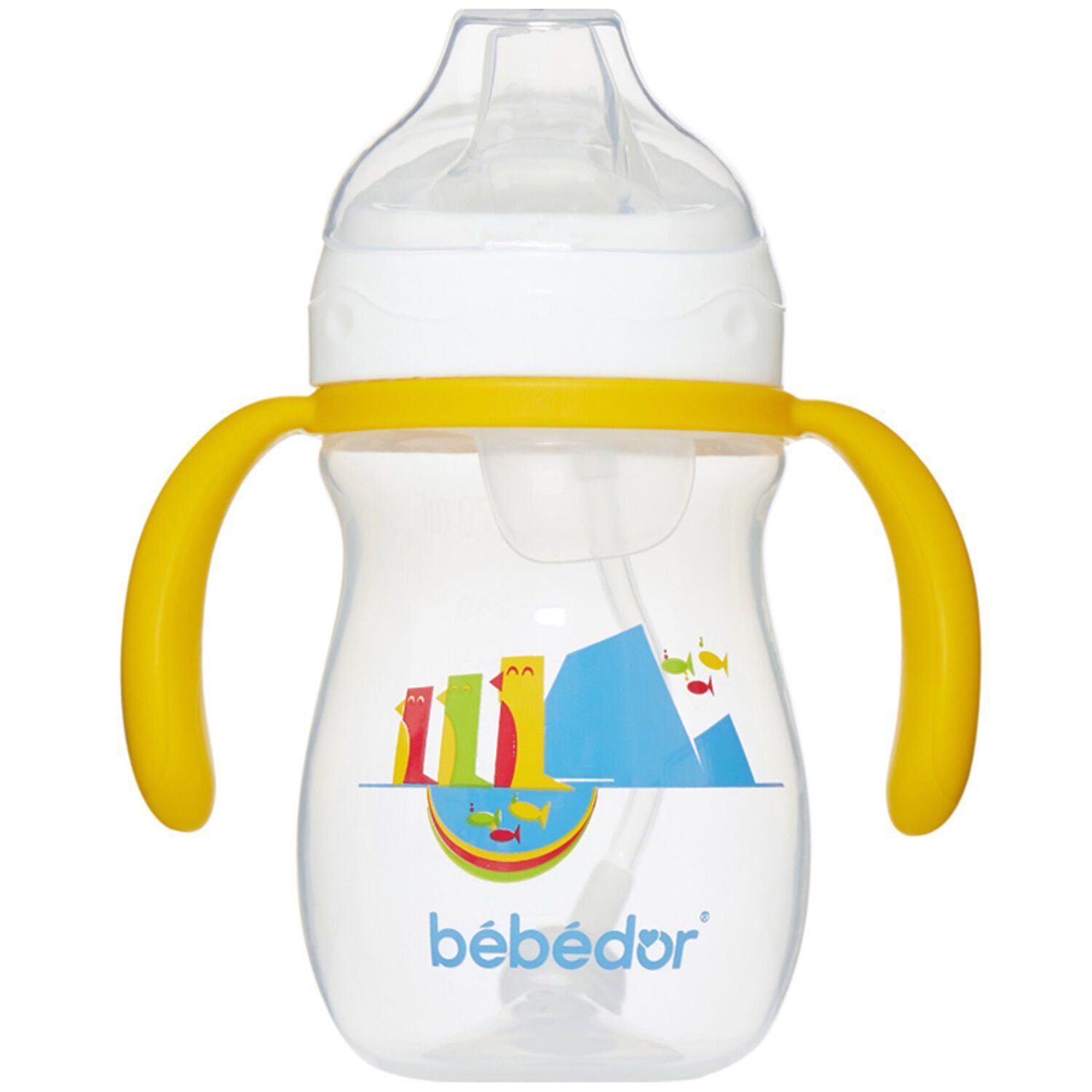Bebedor Yumuşak Uçlu Kulplu Alıştırma Bardağı 6+ Ay 270 ml