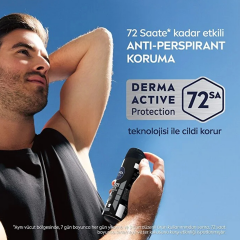 Nivea Men Erkek Sprey Deodorant Black White Invisible Original 200 ml