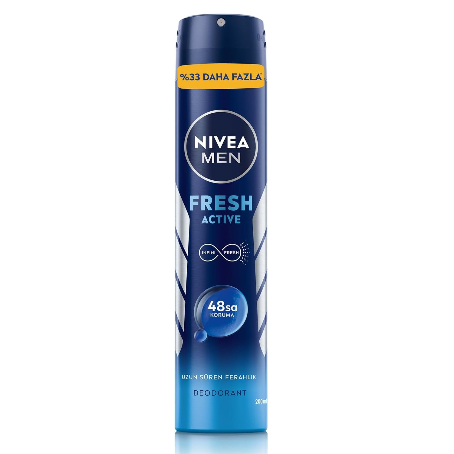 Nivea Men Erkek Sprey Deodorant Fresh Active 200 ml