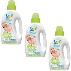 Uni Baby Hassas Dokunuş Sıvı Çamaşır Deterjanı 1000 ml 3 ADET
