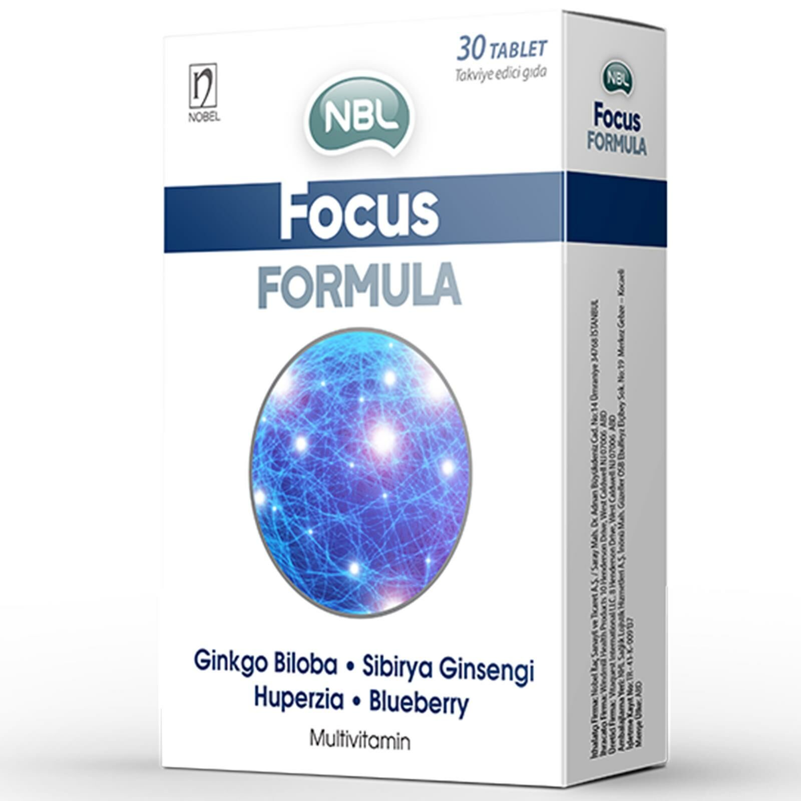 Nbl Focus Formula 30 Tablet