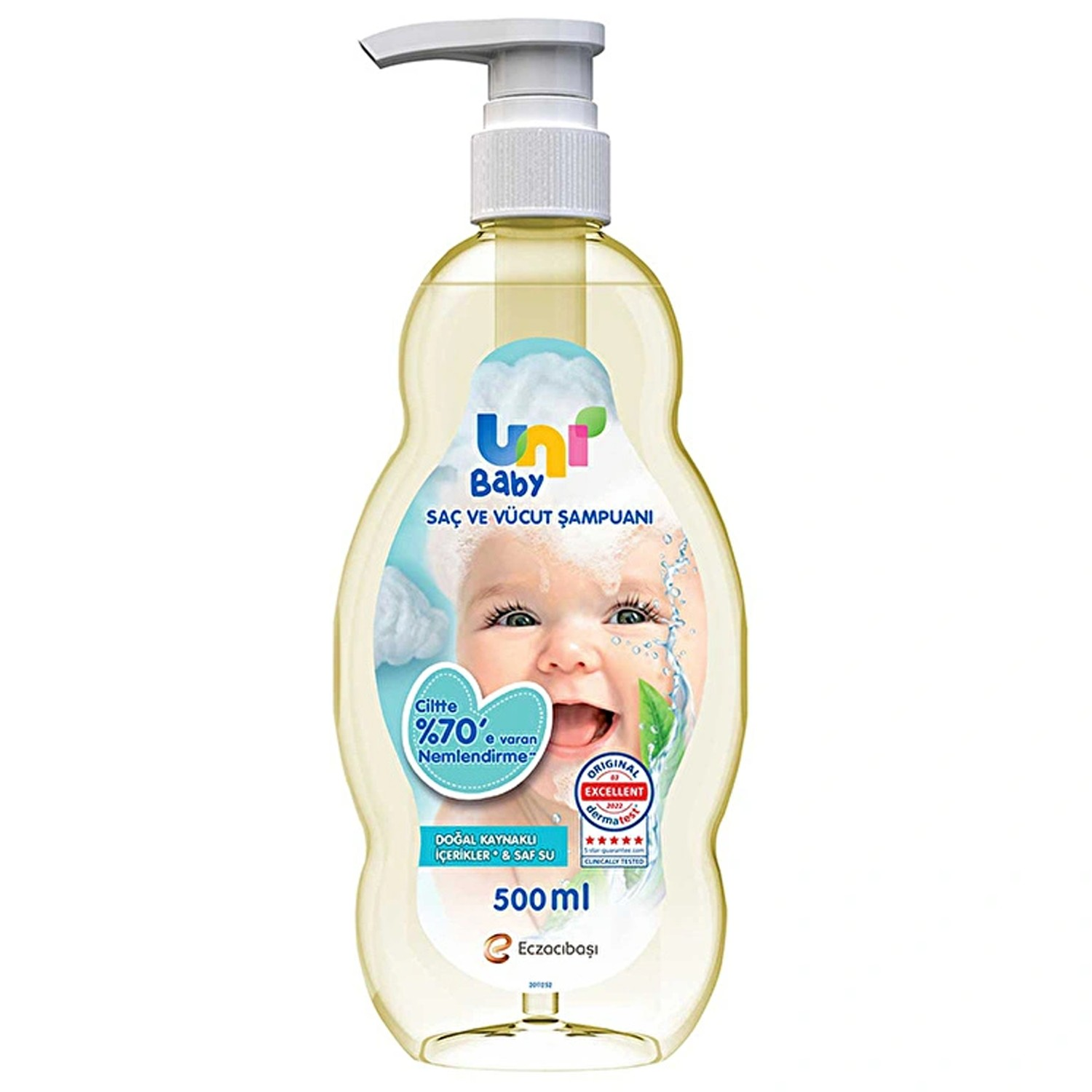 Uni Baby Saç Ve Vücut Şampuan 500 ml