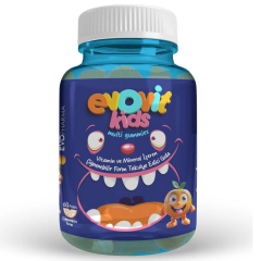 Evovit Kids Multi Gummies 60 Çiğnenebilir Jel Form