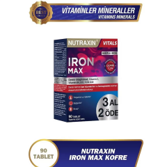 Nutraxin Iron Max 3 Al 2 Öde 90 Tablet