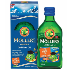 Möllers Omega 3 Tutti Frutti Aromalı Balık Yağı 150 ml