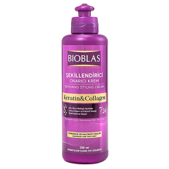 Bioblas Collagen Ve Keratin Dökülme Karşıtı Durulanmayan Saç Kremi 250 ml