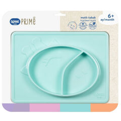 Wee Baby Prime Matlı Tabak 6+ Ay Mor