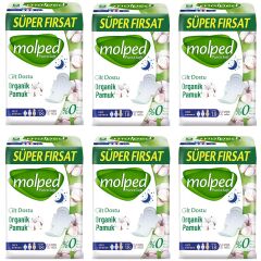 Molped Pure Soft Gece 18 li Hijyenik Ped 6 ADET