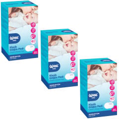 Wee Baby Klasik Göğüs Pedi 40 lı 3 ADET