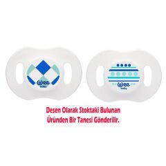 Wee Baby Special Sapsız Kapaklı No 2 Emzik 6-18 Ay Mavi