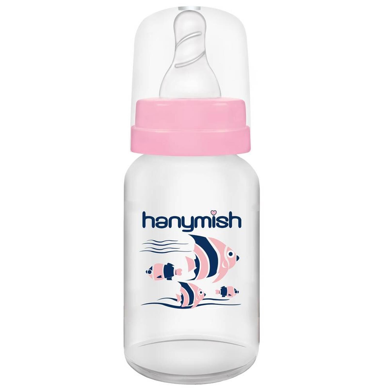 Hanymish 431 PP Biberon 125 ml Pembe