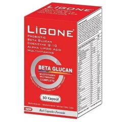 Ligone Beta Glucan Probiotic Multivitamin 30 Kapsül