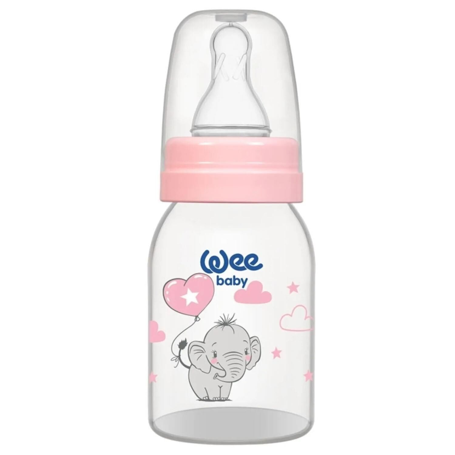 Wee Baby Klasik PP Biberon 125 ml Pembe