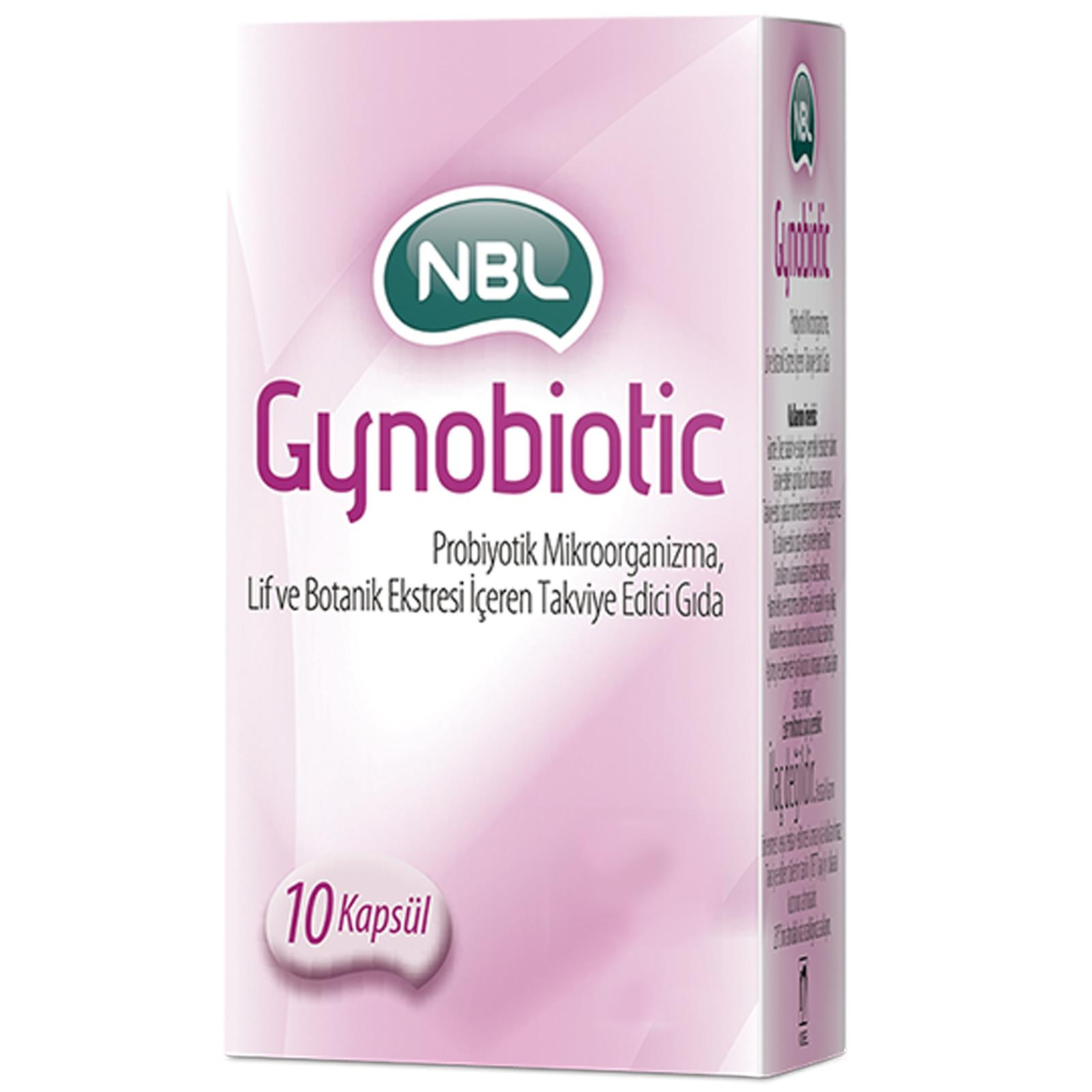 Nbl Gynobiotic Takviye Edici Gıda 10 Kapsül