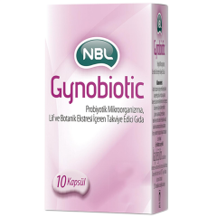 Nbl Gynobiotic Takviye Edici Gıda 10 Kapsül