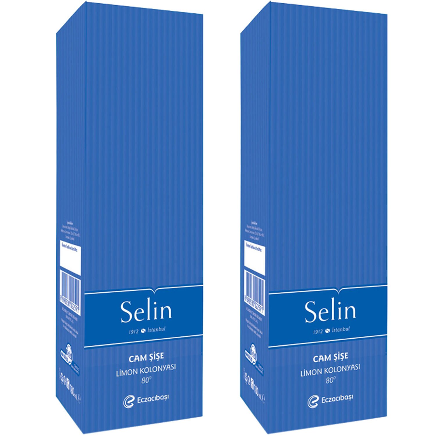 Selin Limon Kolonyası Cam Şişe 180 ml 2 ADET