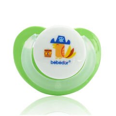 Bebedor 193 Classic Serisi Damaklı Emzik No 3 18+ Ay Yeşil