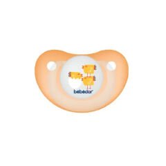 Bebedor 193 Classic Serisi Damaklı Emzik No 3 18+ Ay Turuncu