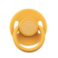 Wee Baby Cool Yuvarlak Uçlu Silikon Emzik No 3 Sarı