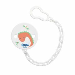 Wee Baby Desenli Emzik Askısı Turuncu