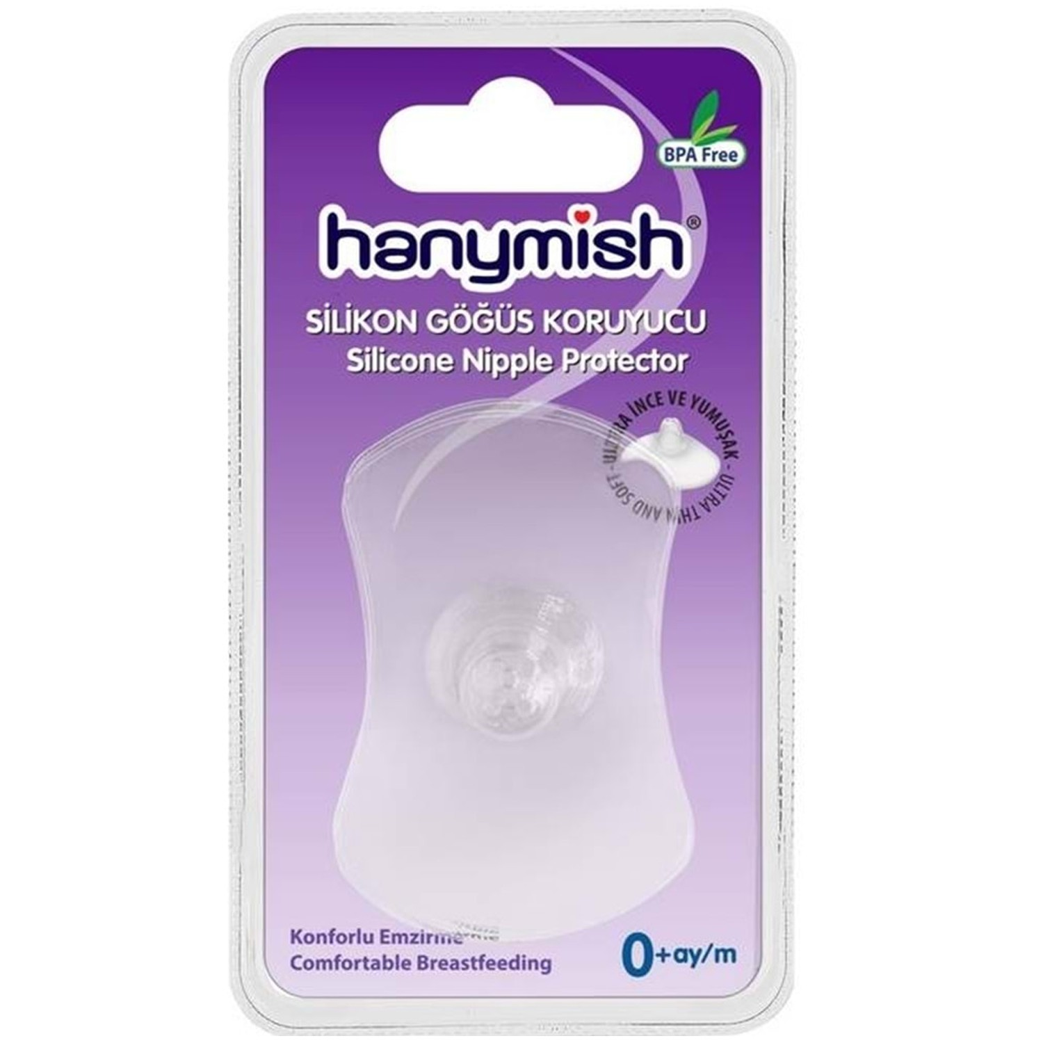 Hanymish Silikon Göğüs Koruyucu 2 li