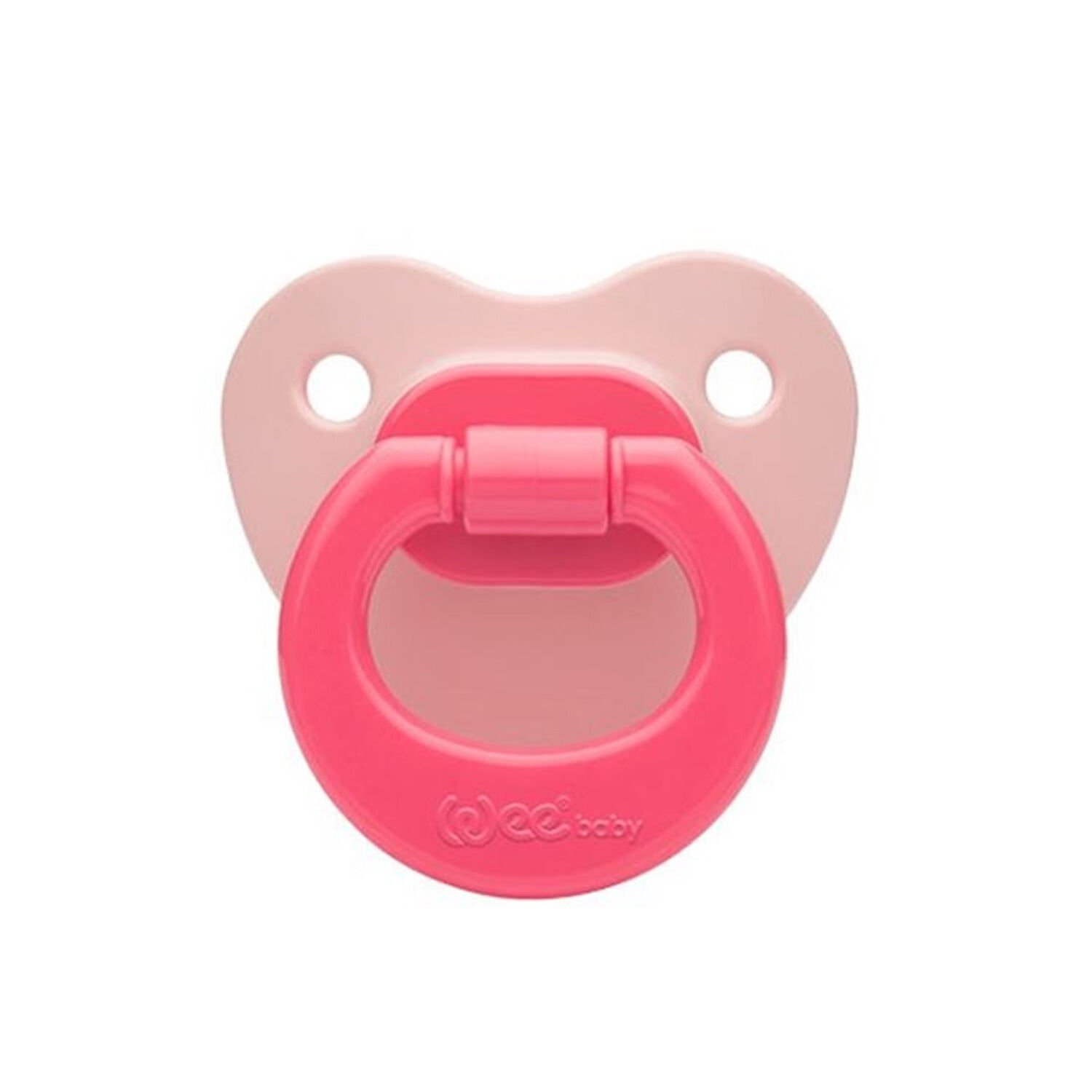 Wee Baby Mat Gövdeli Silikon Damaklı No 3 Emzik 18+ Ay Pembe