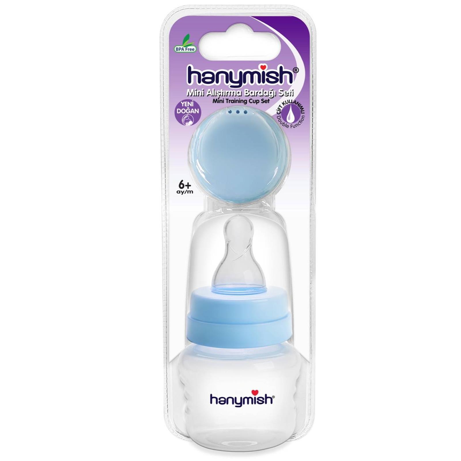 Hanymish 435 Mini Alıştırma Bardak Seti Mavi