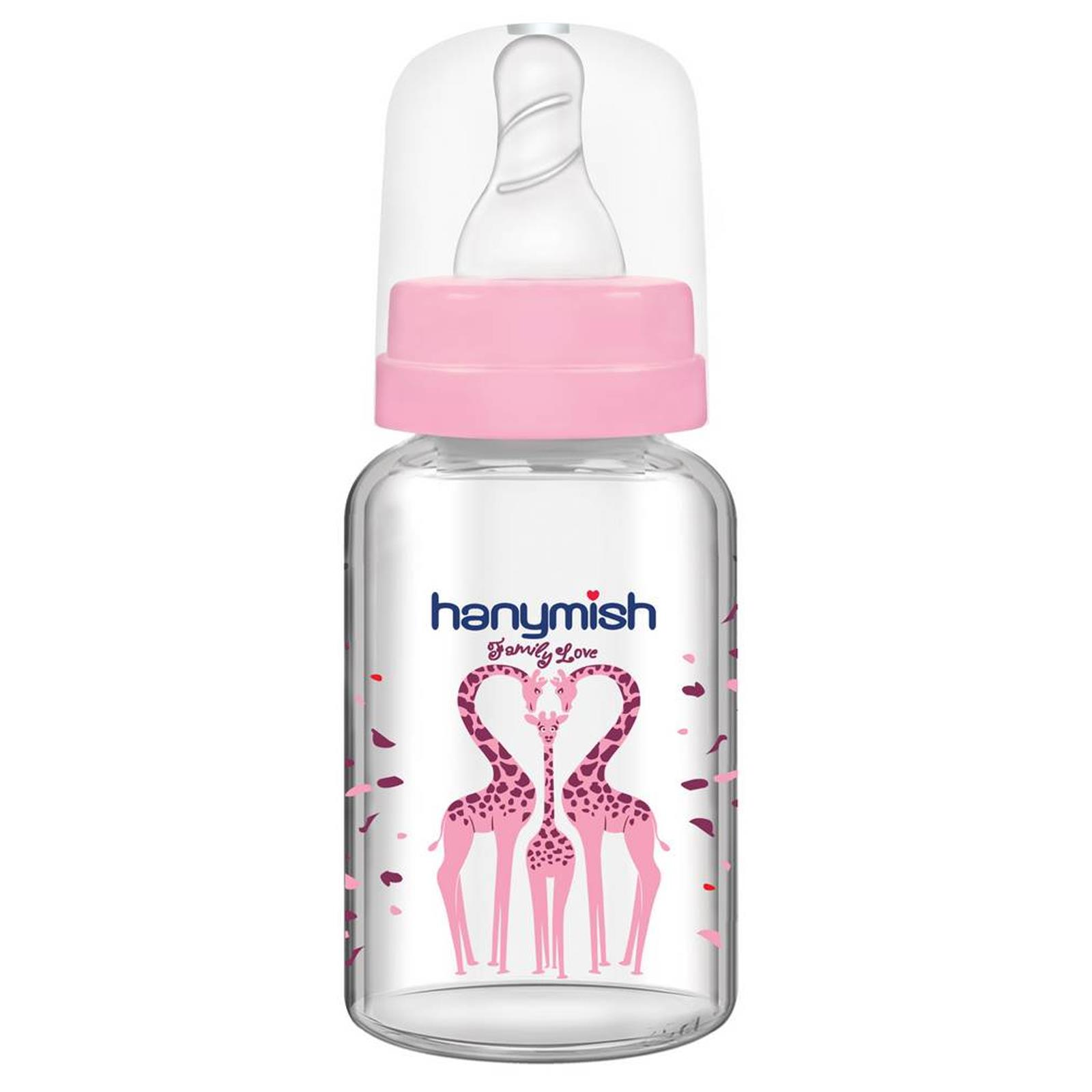 Hanymish 401 Cam Biberon 125 ml Pembe